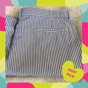 Brooks Brothers Seersucker Shorts - Size 18